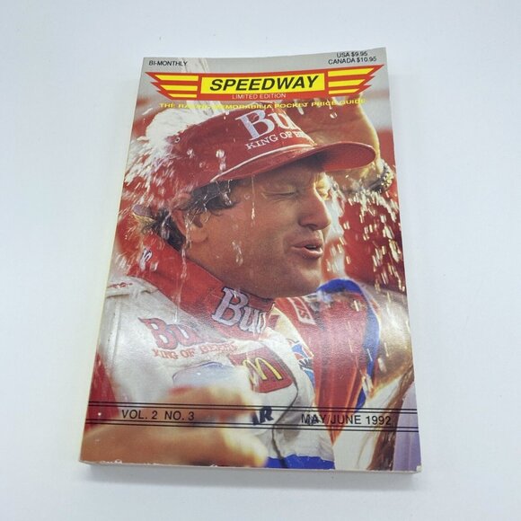 1992 Speedway Auto Racing Pocket Price Guide-Vol 2-Num. 3-limited edition - Picture 3 of 14